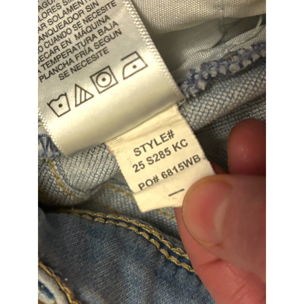 Jordache Girl's Size 10 Light Blue Stretchy Skinny Jeans Adjustable Waist EUC - Picture 13 of 15